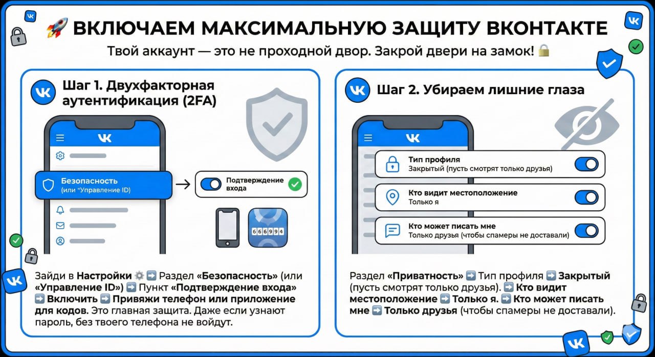 Гайд по защите VK
